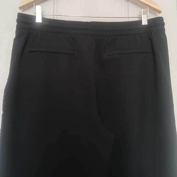 Athleta Black Wide Leg Stride Pants Size Large - Picture 9 of 14